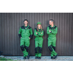 Combinaison de travail verte