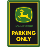 Targhetta in metallo “Parking Only”