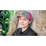 Casquette avec arrière en filet de marque commerciale John Deere