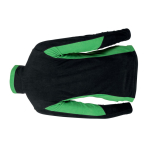 Giacca da campo in pile John Deere con zip corta