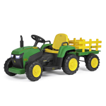 Trattore John Deere Farm Power con rimorchio