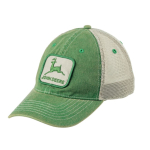 Boné John Deere vintage, com rede atrás