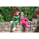 Combinaison de travail rose pour enfants