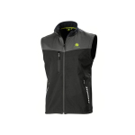 Chaqueta negra Softshell con mangas extraíbles