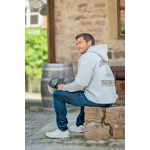 Hooded Sweatshirt with 'tractors and plows' logo