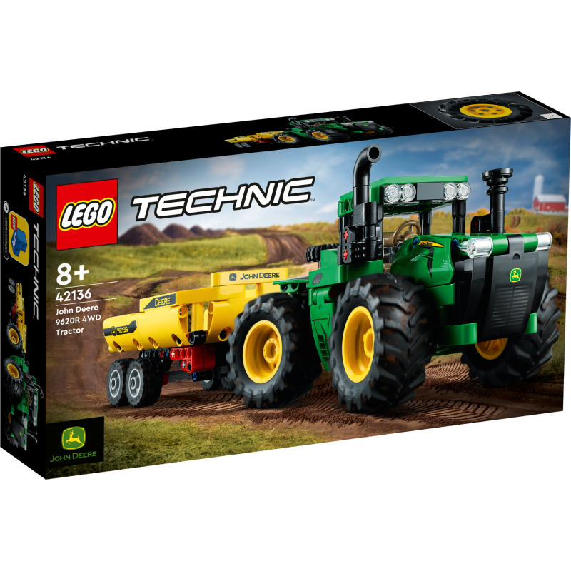 Lego Technic John Deere 9620r 4wd Tractor