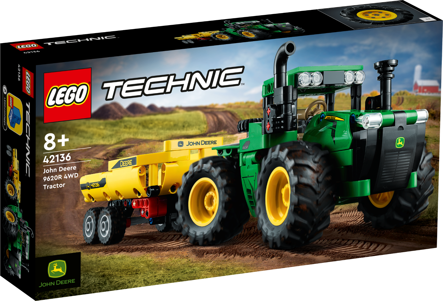 Reageren Een hekel hebben aan vloeistof LEGO® Technic John Deere 9620R 4WD Tractor