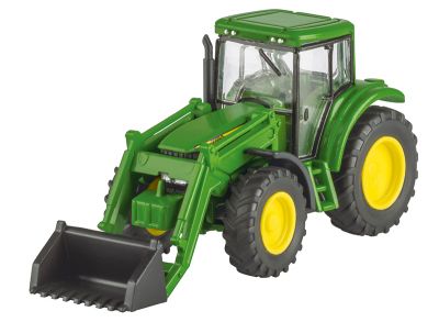 John Deere 6820R traktor med frontlæsser