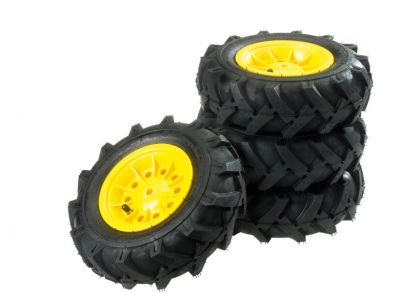 Pneus pneumáticos para tratores 6210R John Deere rolly toys e rollyJunior