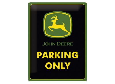 Tin Sign 15 x 20 cm - Parking Only