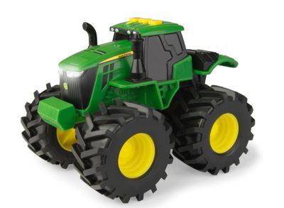 Traktor med monsterhjul og “lights & sounds” funktion