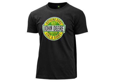 Koszulka z napisem „Nothing Runs Like a Deere”