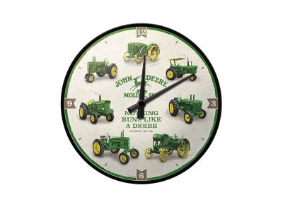 Horloge murale « L’histoire de John Deere »