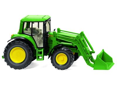 John Deere 6920S traktor med frontlastare