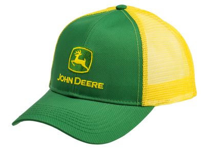 Cappellino camionista verde e giallo