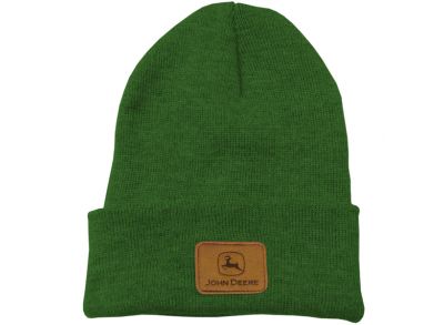 Zielona czapka beanie John Deere
