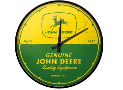 Relógio de parede "Genuine Quality Equipment"