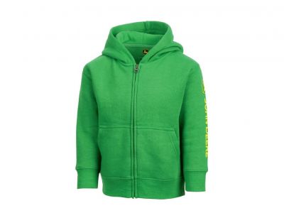 Toddler Zip Fleece Hood John Deere