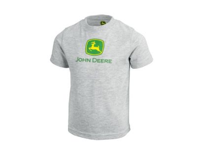 Toddler Grey T-Shirt John Deere