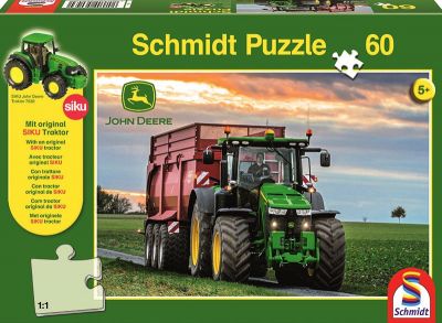 Puzzle + Tracteur SIKU "Tracteur 8370R"