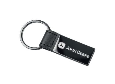 Portachiavi nero "John Deere"