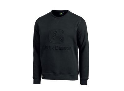 Sweatshirt avec logo en relief