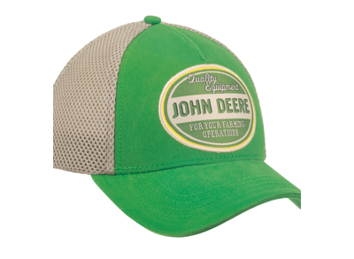 Gorra de malla Quality Equipment, verde
