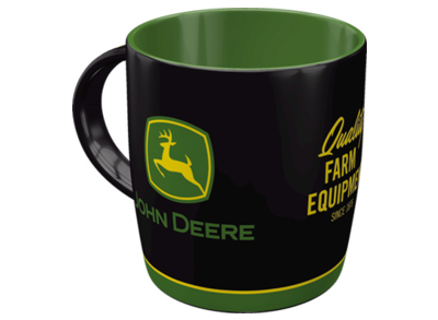 John Deere cup with logo