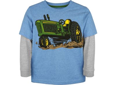 Toddler Sweatshirt Mud Tractor