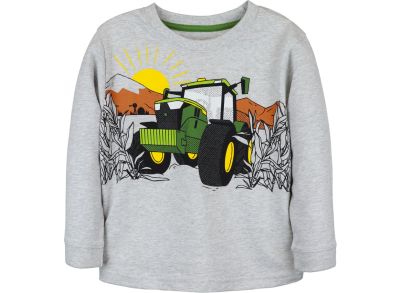 Toddler Sweatshirt Rugged Tractor
