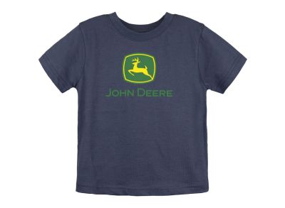 Ciemnoniebieski T-shirt John Deere