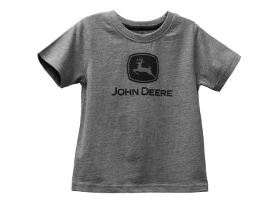Szary T-shirt John Deere