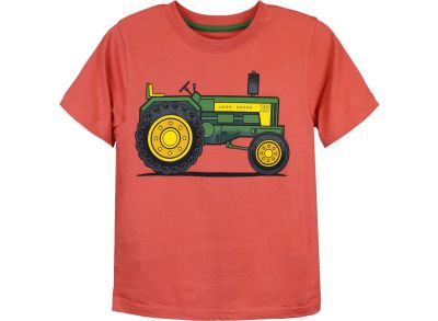 Camiseta vintage con tractor