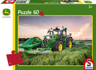 Puzzel “John Deere-tractor 6R 185”
