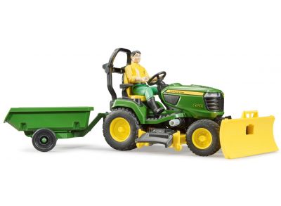 John Deere Lawn tractor+gardener